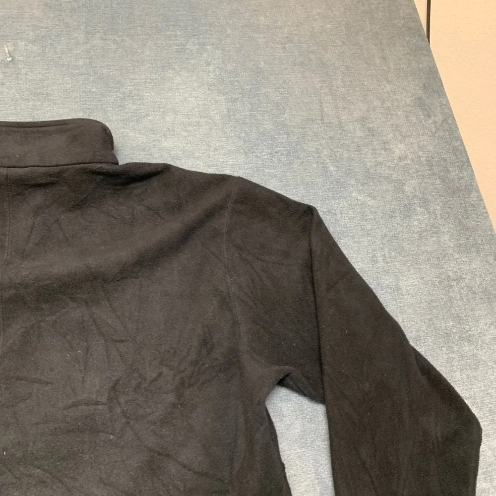 Patagonia Synchilla Shutterfly Fleece Jacket Mens Medium Black Full Zip Outdoor